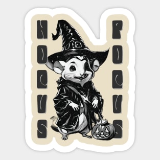 Hocus Pocus Cute Spooky Design Sticker